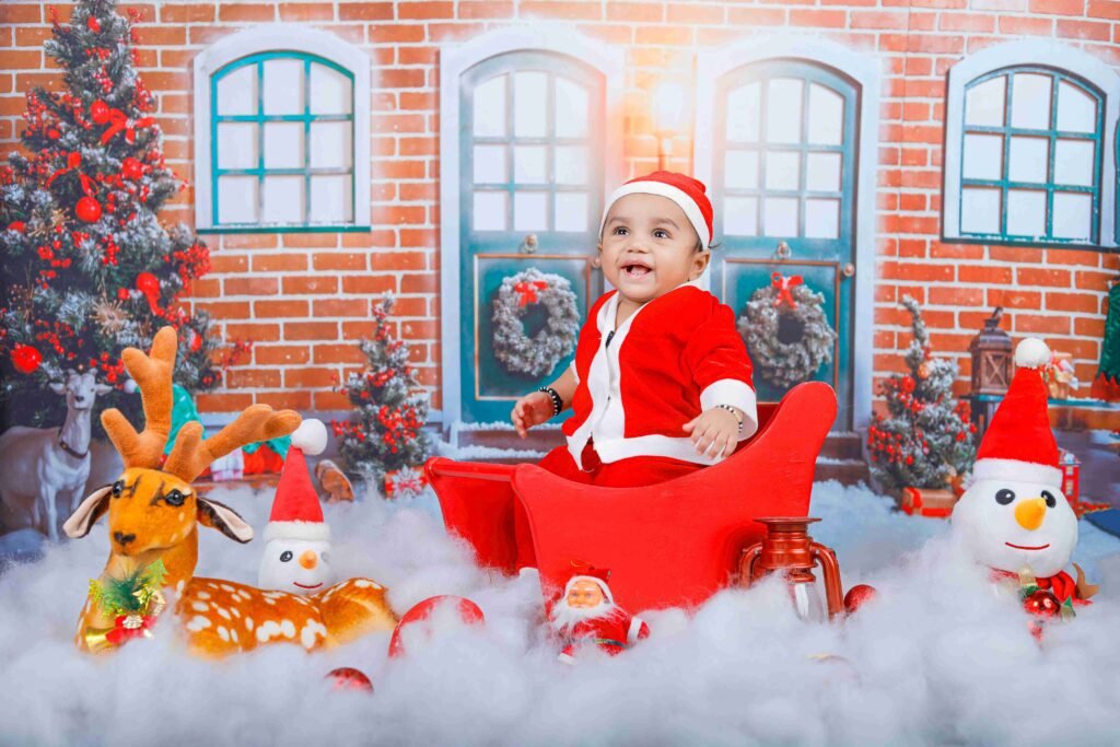 Christmas Toddler Photoshoot